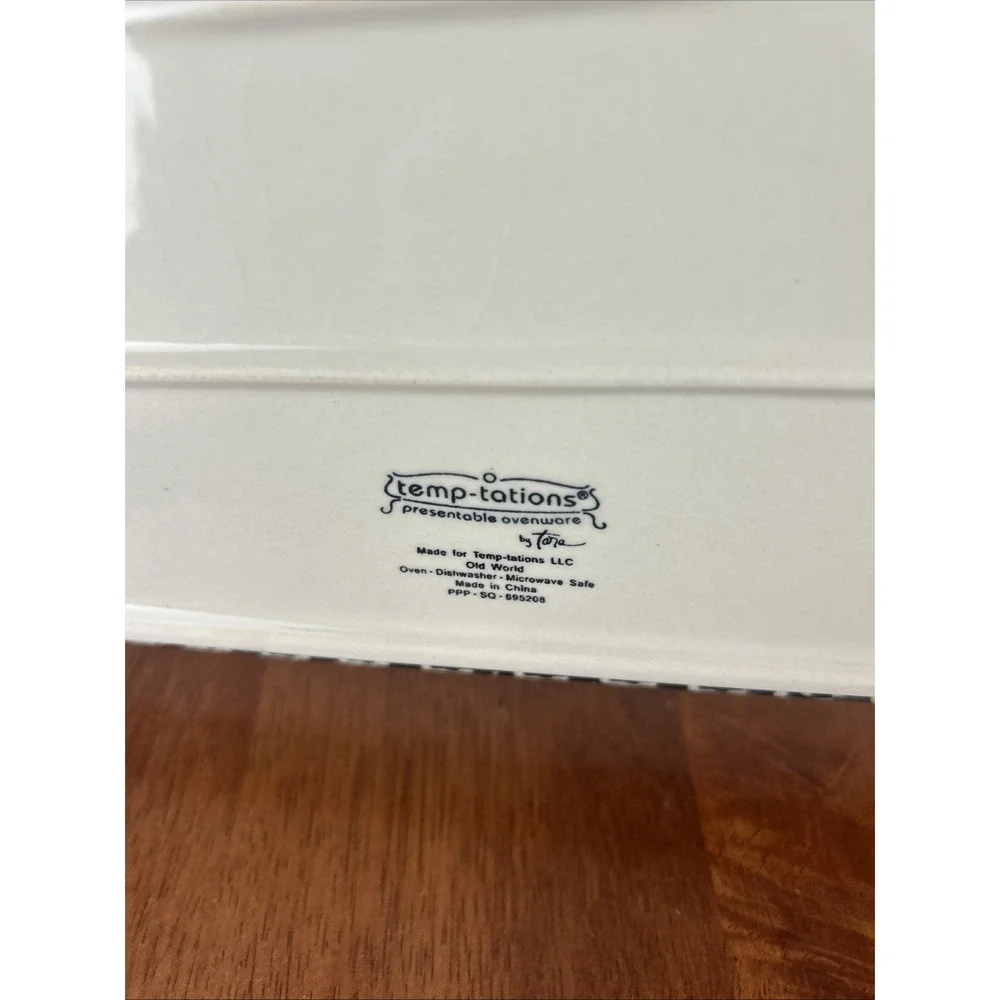 Temp-tations Old World Bakeware, Black, Tray, 14x10